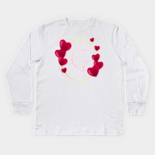 Saint Valentin Kids Long Sleeve T-Shirt